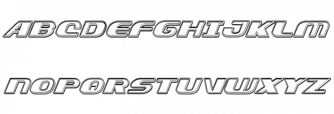 Xcelsion Engraved Italic Italic Polices MAJUSCULES