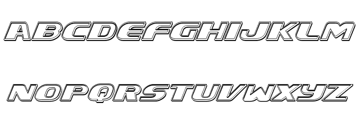 Xcelsion Engraved Italic Italic Font LOWERCASE