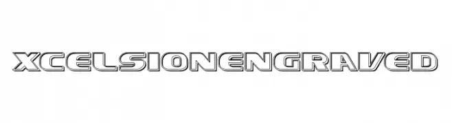 Xcelsion Engraved  Fuentes Gratis Descargar