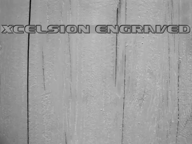 Xcelsion Engraved Example 2