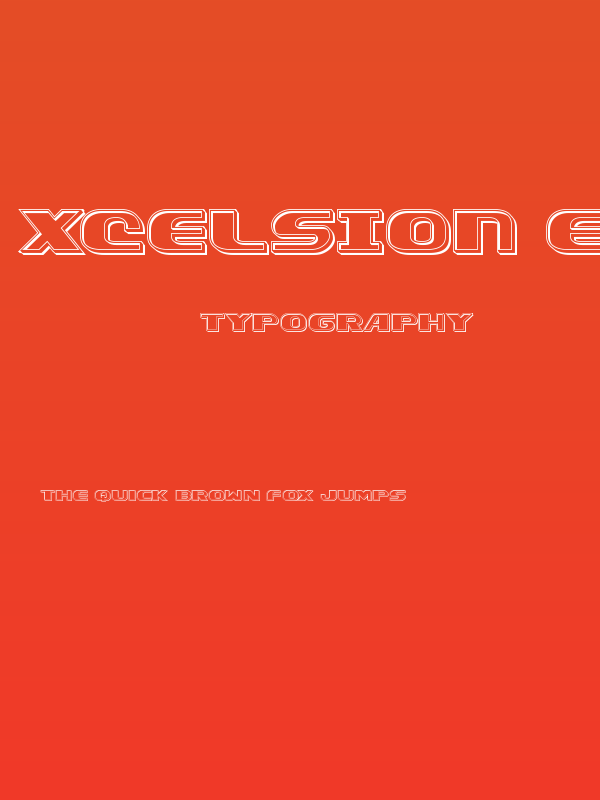 Xcelsion Engraved Poster