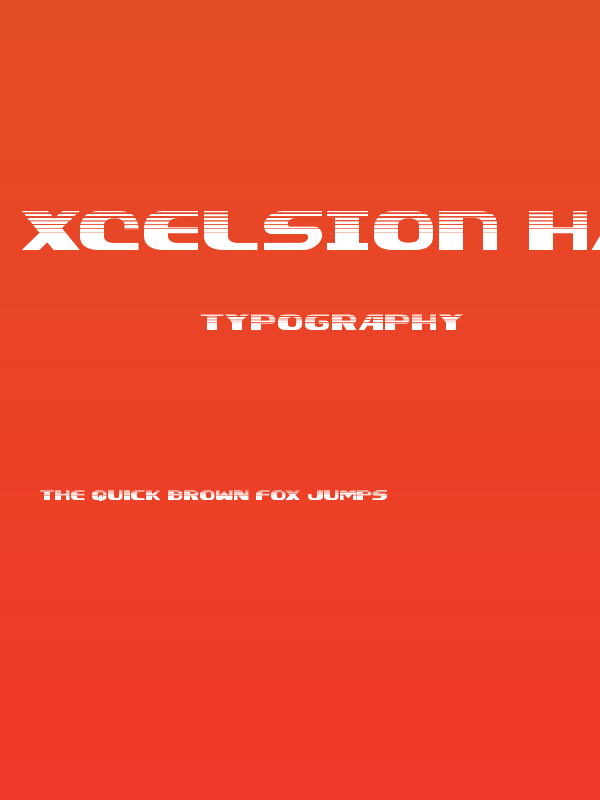 Xcelsion Halftone Poster
