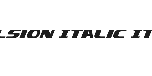 Xcelsion Italic Italic Logo