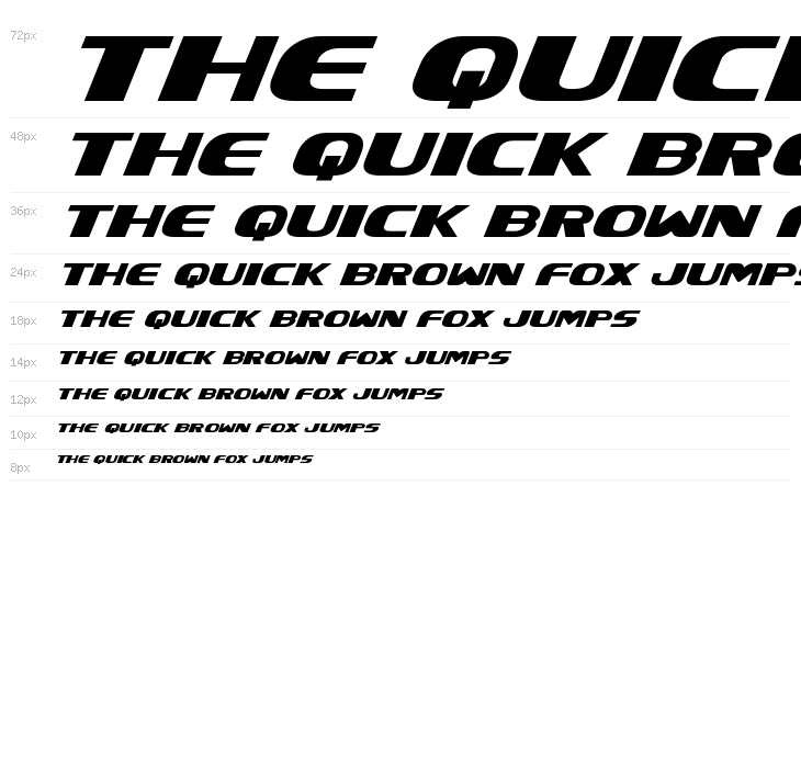 Xcelsion Italic Italic Waterfall