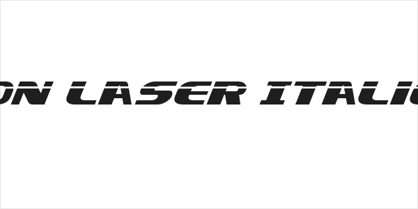 Xcelsion Laser Italic Italic Logo