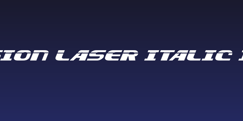 Xcelsion Laser Italic Italic Social Header