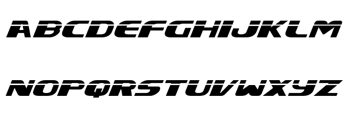 Xcelsion Laser Italic Italic Font LOWERCASE