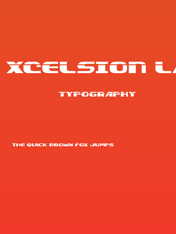 Xcelsion Laser Poster