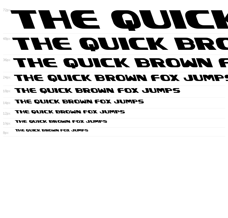 Xcelsion Leftalic Italic Waterfall