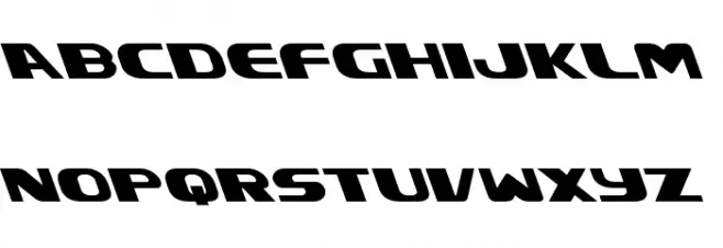 Xcelsion Leftalic Italic फ़ॉन्ट लोअरकेस