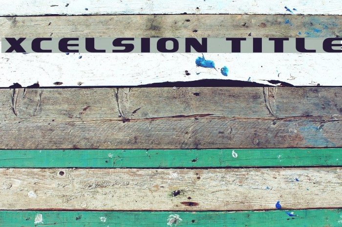 Xcelsion Title Example 3