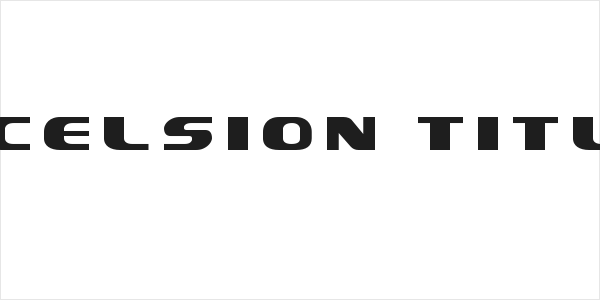 Xcelsion Title Logo