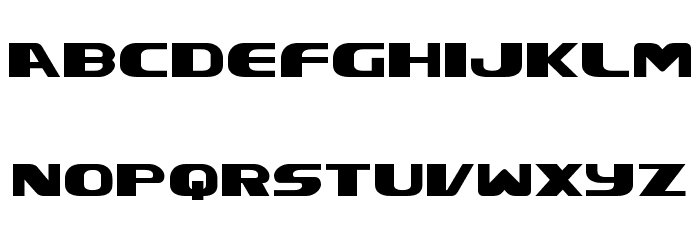 Xcelsion Font LOWERCASE