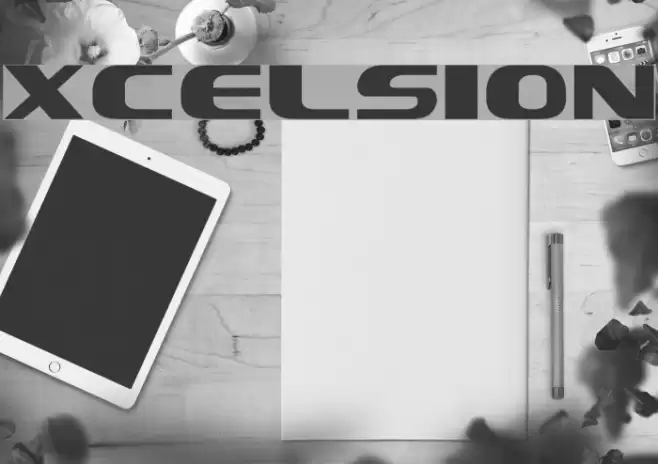 Xcelsion Font examples