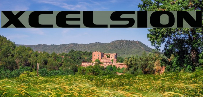 Xcelsion Font examples