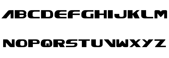 Xcelsion Font LOWERCASE
