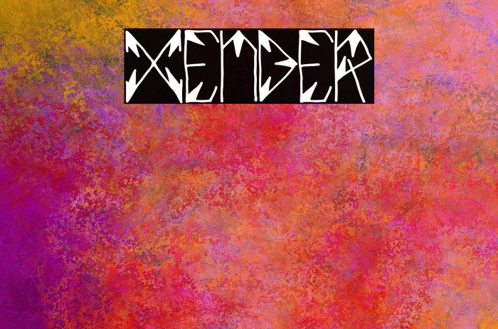 XENDER Font examples