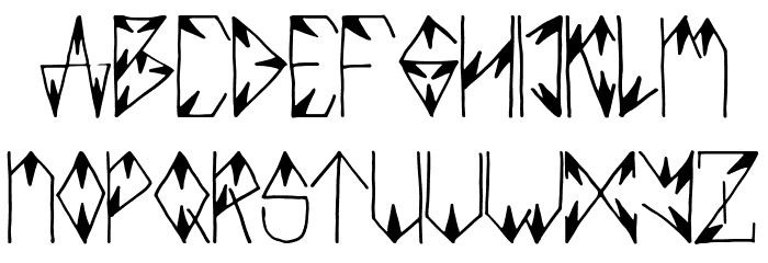 XENDER Font LOWERCASE