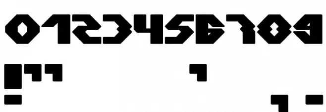 XERXES Font OTHER CHARS