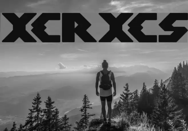 XERXES Font examples