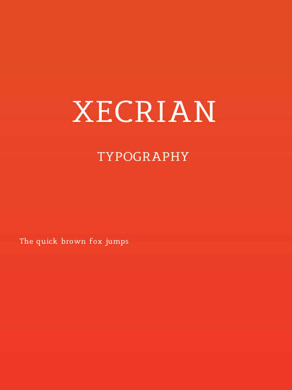 Xecrian Poster