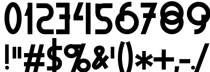 Xelita Font OTHER CHARS