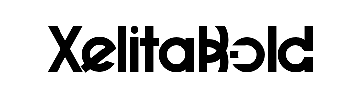 XelitaBold  les polices de caractères gratuit tlcharger