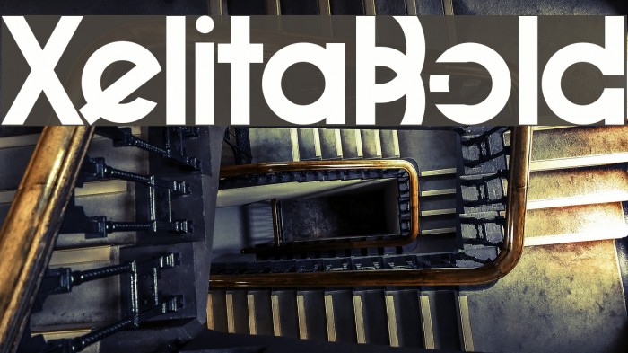 XelitaBold Font examples