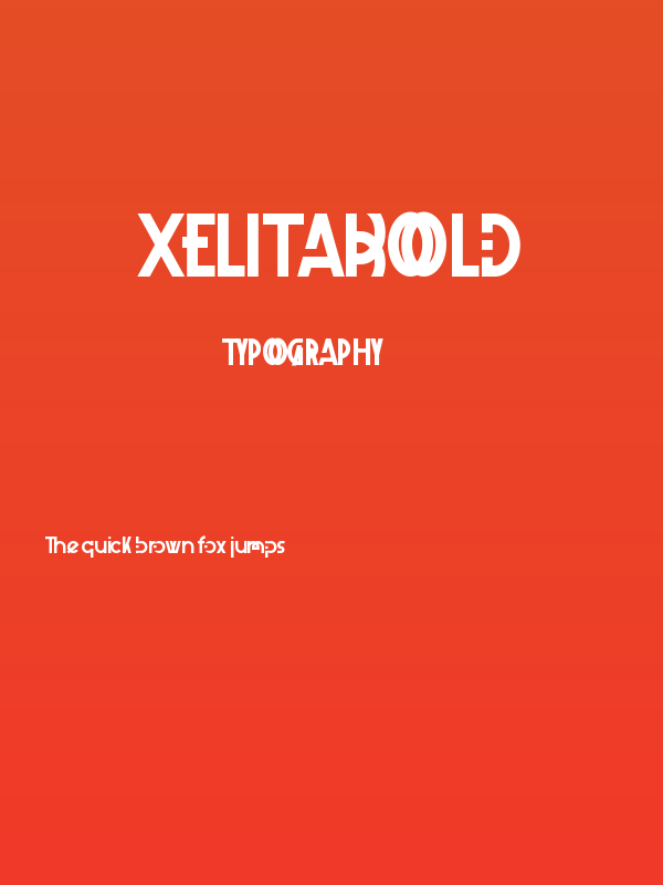 XelitaBold Poster