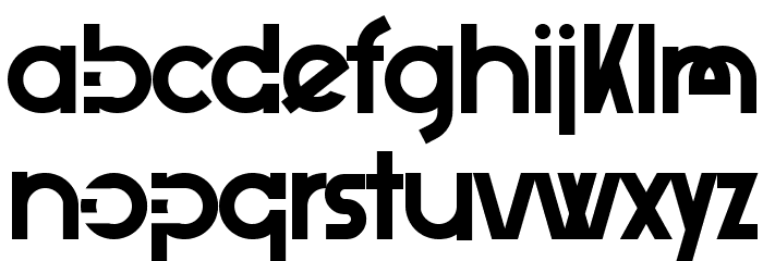 XelitaBold Font LOWERCASE