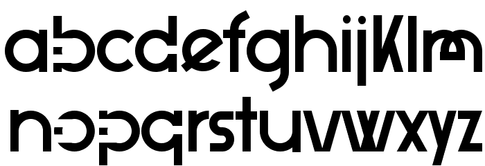 Xelita Font LOWERCASE