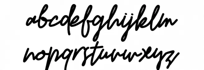 Xelouaja Caratteri MINUSCOLO