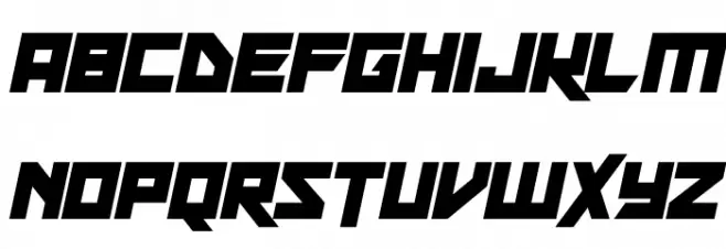 Xen Galaxy Italic Шрифта ВЕРХНИЙ