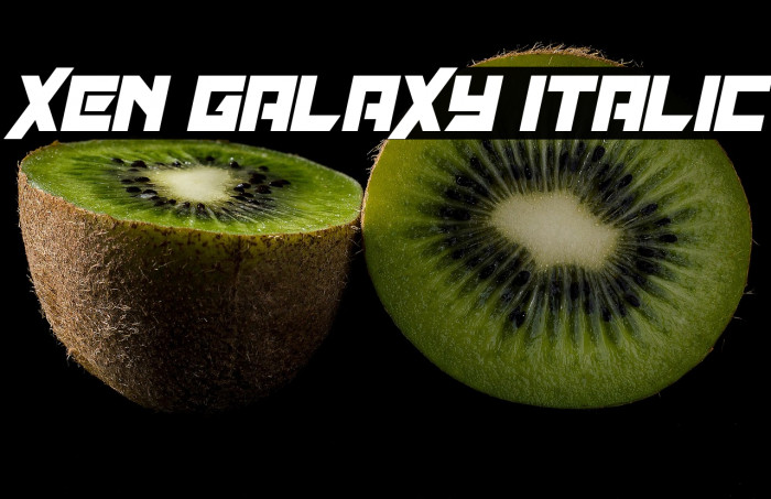 Xen Galaxy Italic Example 3