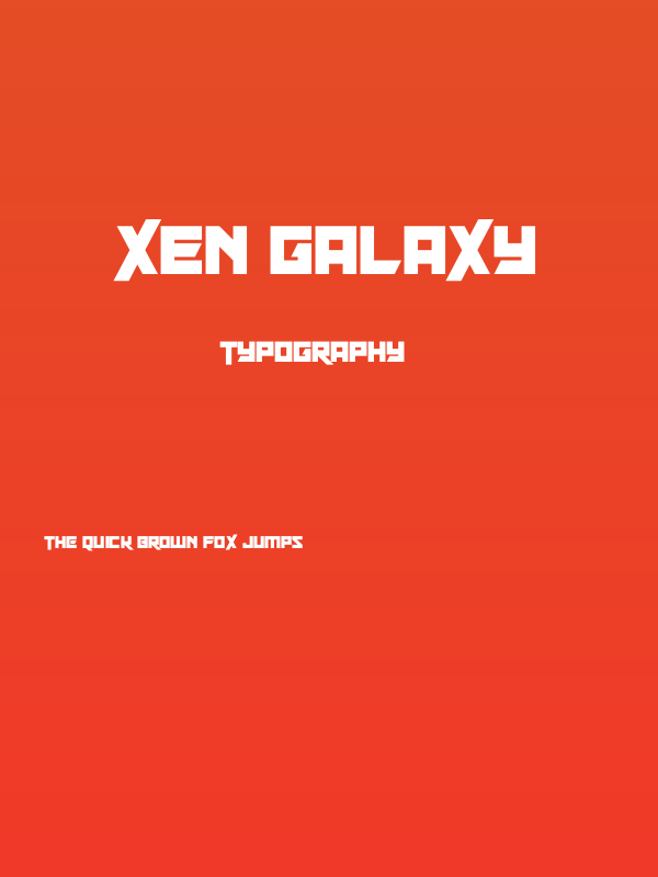 Xen Galaxy Poster