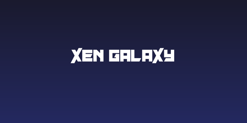 Xen Galaxy Social Header