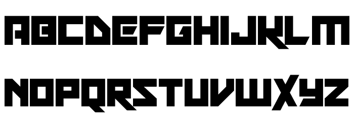 Xen Galaxy Font LOWERCASE