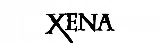 Xena  font caratteri gratis
