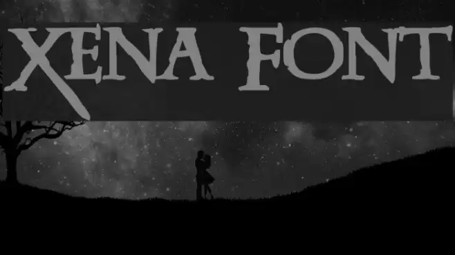 Xena Font examples