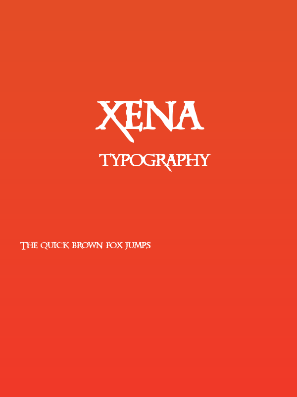 Xena Poster