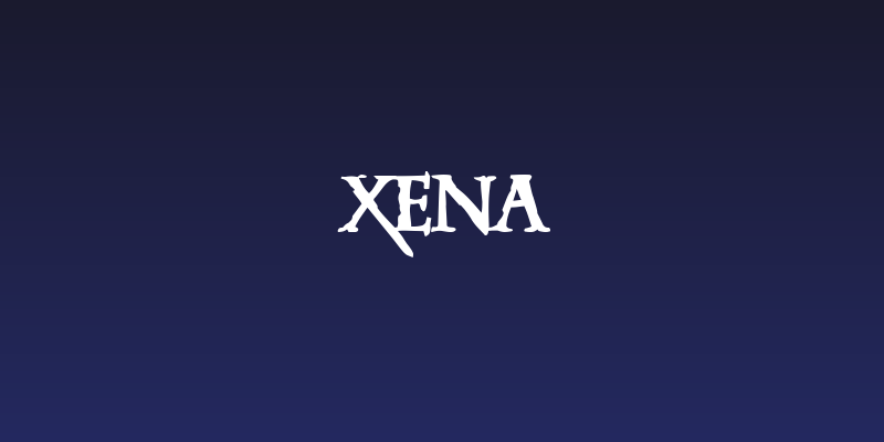 Xena Social Header