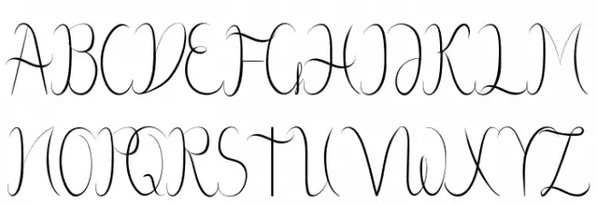 Xenia Urshina Demo Font OTHER CHARS