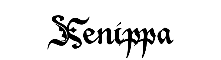 Xenippa  Free Fonts Download