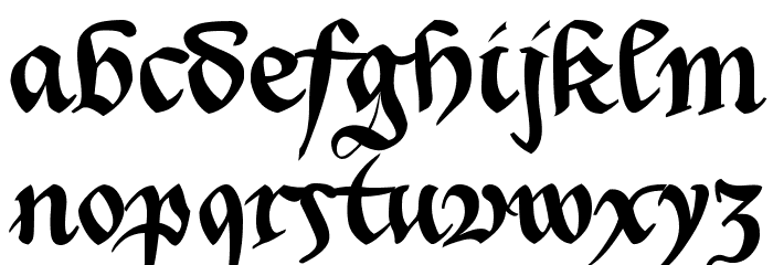 Xenippa Font LOWERCASE