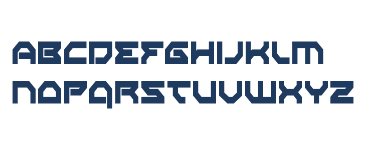 Xeno-Demon Condensed Lowercase