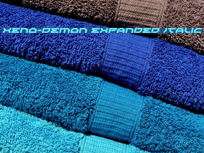 Xeno-Demon Expanded Italic Example 3