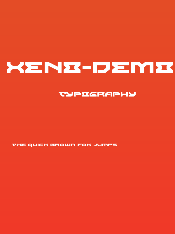 Xeno-Demon Expanded Poster