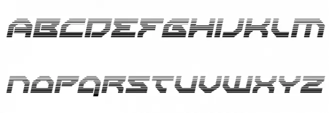 Xeno-Demon Gradient Italic Шрифта строчной