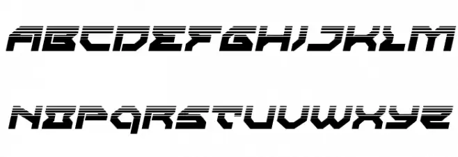 Xeno-Demon Half-Tone Italic Fonte MAIÚSCULAS