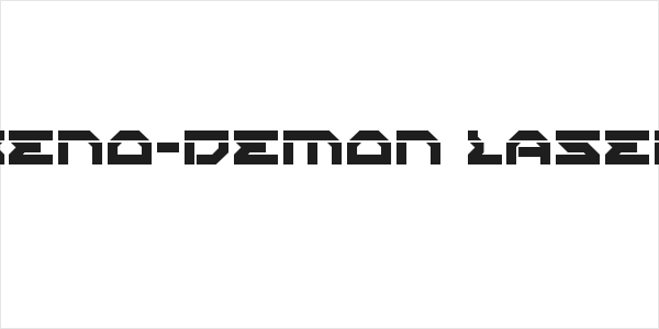 Xeno-Demon Laser Logo